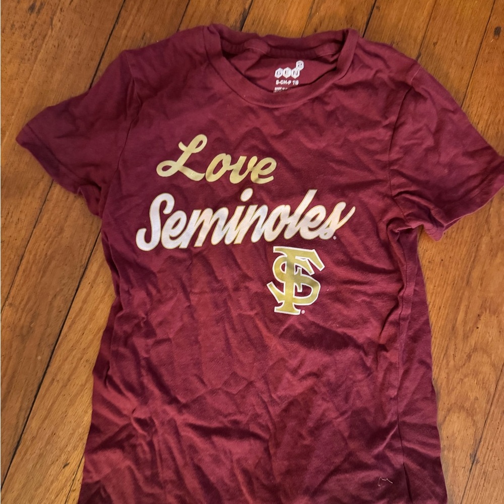 Love Seminoles Maroon T-Shirt